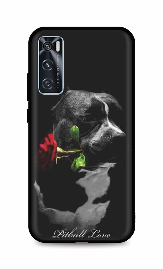 Kryt TopQ Vivo Y70 silikon Pitbull Love 67246 (pouzdro neboli obal na mobil Vivo Y70)