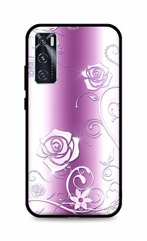 Zadní silikonový kryt DARK na Vivo Y70 Abstract Roses