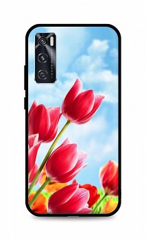 Zadní silikonový kryt DARK na Vivo Y70 Tulips