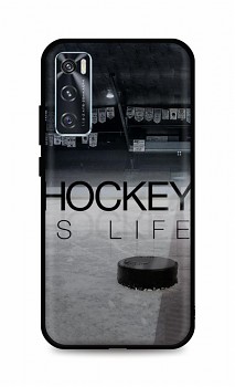 Zadní silikonový kryt DARK na Vivo Y70 Hockey Is Life