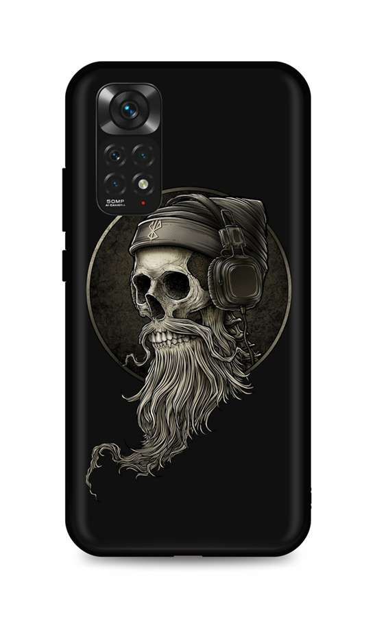 Levně Kryt TopQ Xiaomi Redmi Note 11 silikon Music Skeleton 67343 (pouzdro neboli obal na mobil Xiaomi Redmi Note 11)