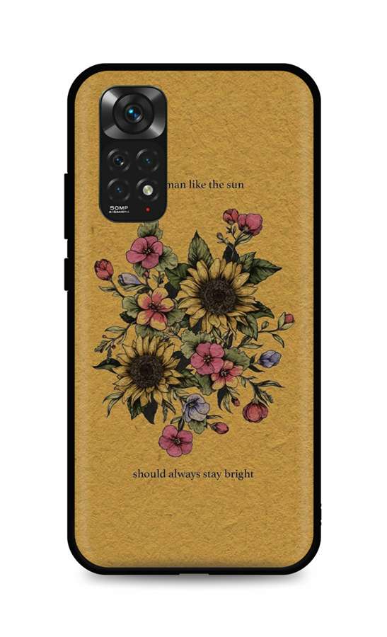 Levně Kryt TopQ Xiaomi Redmi Note 11 silikon Bouquet 67346 (pouzdro neboli obal na mobil Xiaomi Redmi Note 11)