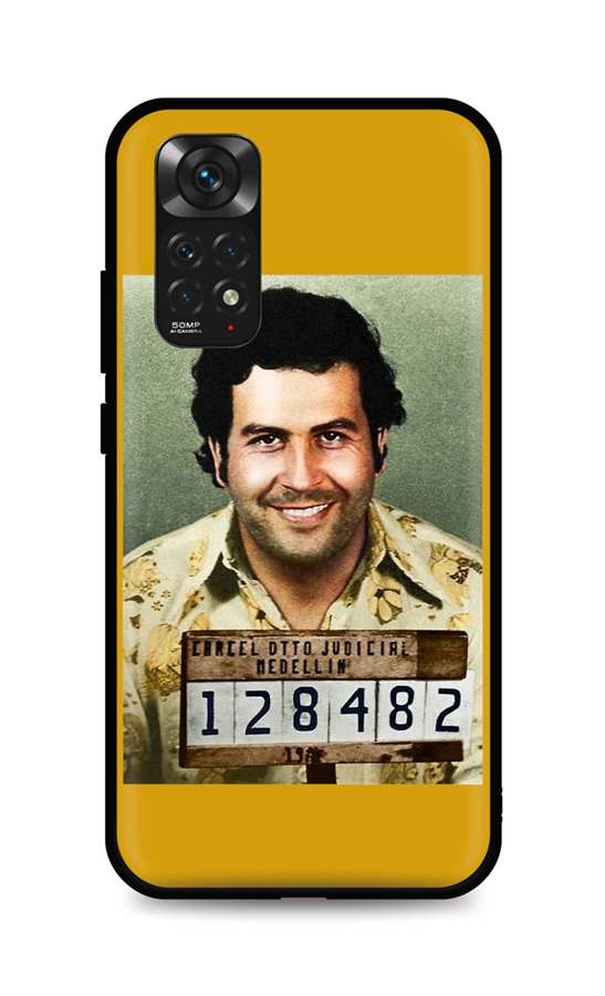 Levně Kryt TopQ Xiaomi Redmi Note 11 silikon Pablo Escobar 67355 (pouzdro neboli obal na mobil Xiaomi Redmi Note 11)
