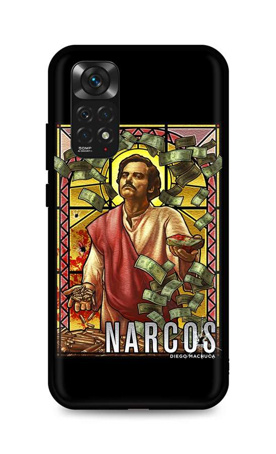 Levně Kryt TopQ Xiaomi Redmi Note 11 silikon Narcos 67356 (pouzdro neboli obal na mobil Xiaomi Redmi Note 11)