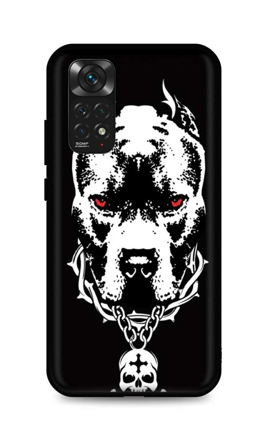 Levně Kryt TopQ Xiaomi Redmi Note 11 silikon Fighting Dog 67358 (pouzdro neboli obal na mobil Xiaomi Redmi Note 11)