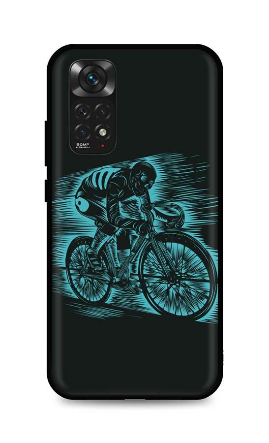 Zadní silikonový kryt DARK na Xiaomi Redmi Note 11 Speeding