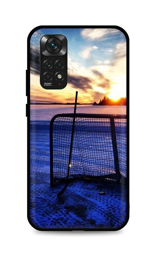 Levně Kryt TopQ Xiaomi Redmi Note 11 silikon Hockey Sunset 67381 (pouzdro neboli obal na mobil Xiaomi Redmi Note 11)
