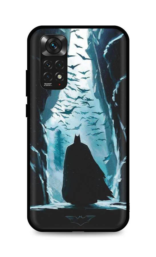 Levně Kryt TopQ Xiaomi Redmi Note 11 silikon Dark Batman 67383 (pouzdro neboli obal na mobil Xiaomi Redmi Note 11)