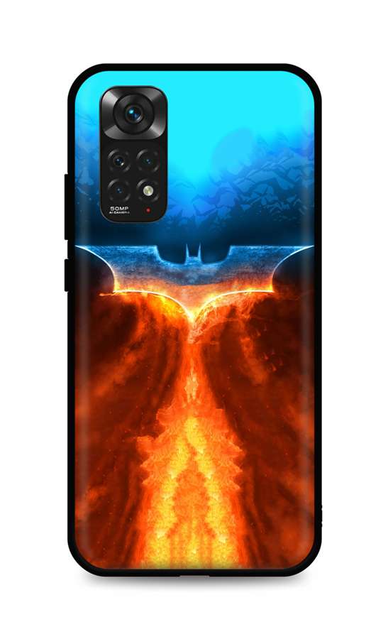 Levně Kryt TopQ Xiaomi Redmi Note 11 silikon Fiery Batman 67384 (pouzdro neboli obal na mobil Xiaomi Redmi Note 11)