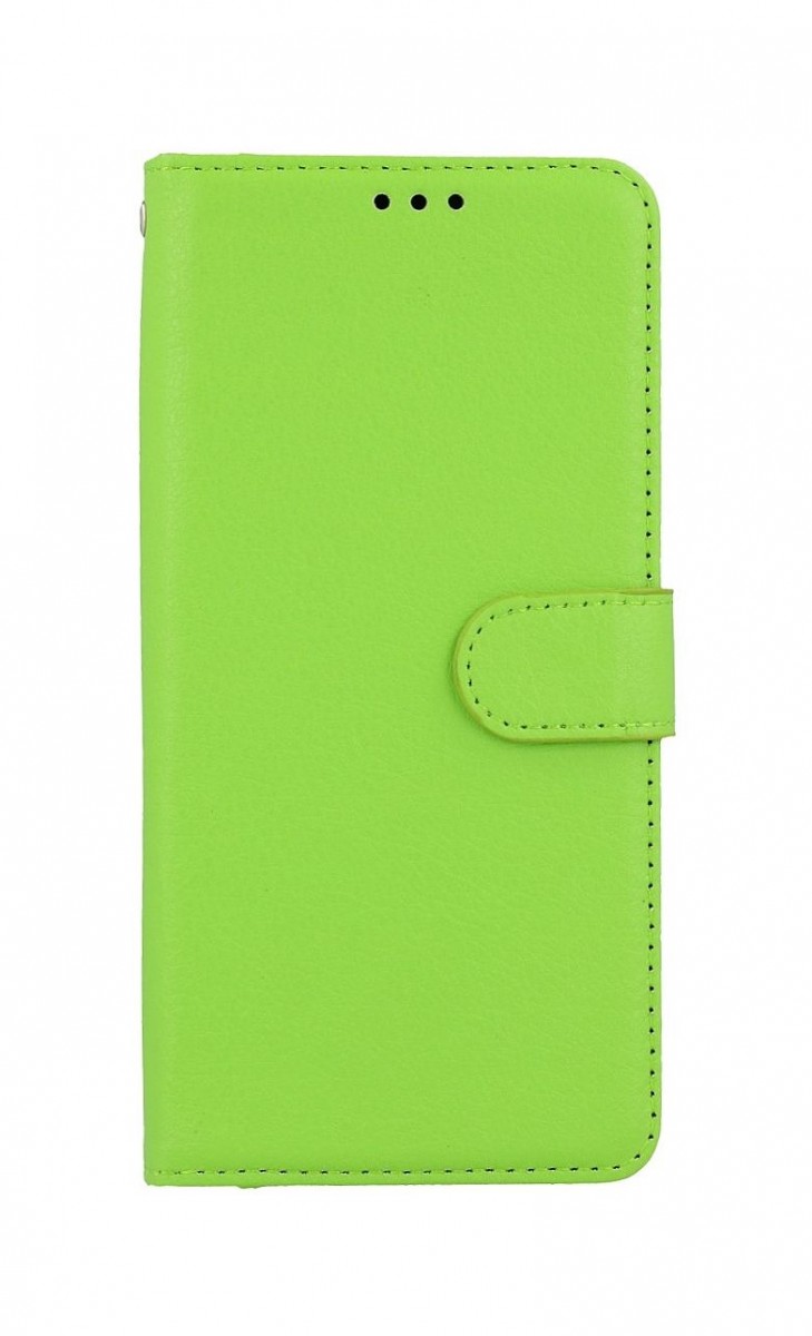Knížkové pouzdro na Xiaomi Redmi 10 zelené s přezkou