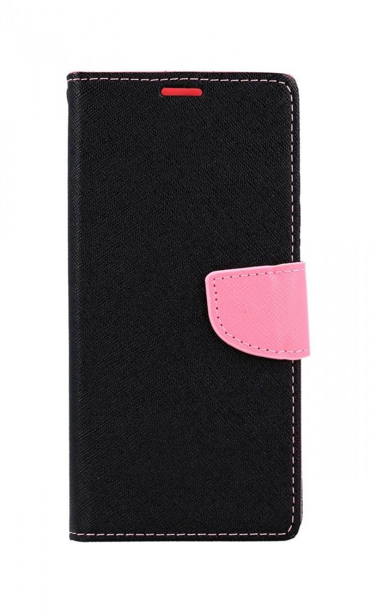 Knížkové pouzdro na Xiaomi Redmi Note 9T černo-růžové