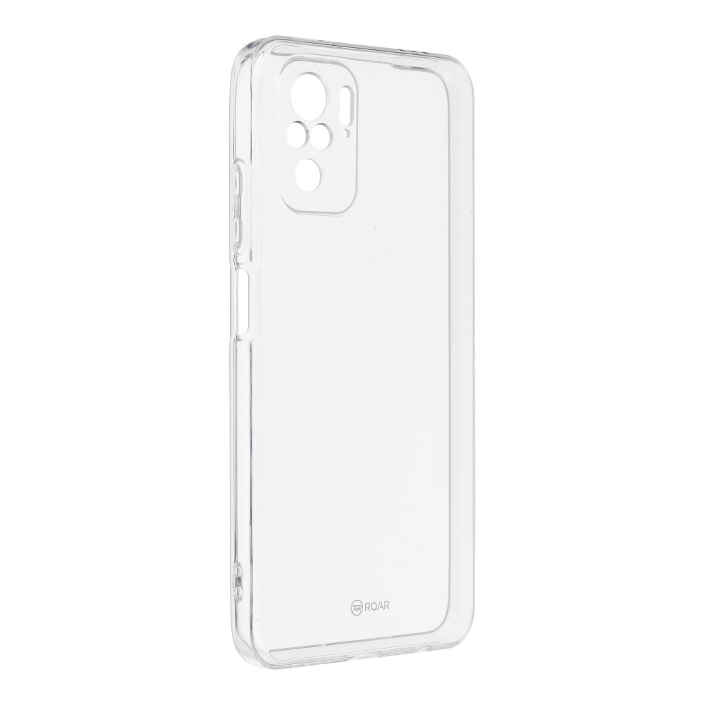 Zadní silikonový kryt Roar na Xiaomi Redmi Note 10 průhledný