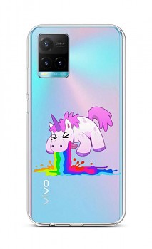 Zadní silikonový kryt na Vivo Y33s Rainbow Splash