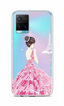 Zadní silikonový kryt na Vivo Y33s Pink Princess