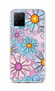 Zadní silikonový kryt na Vivo Y33s Colorful Daisy