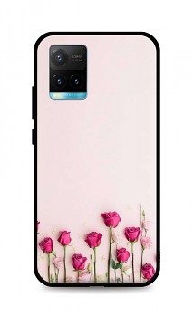 Zadní silikonový kryt DARK na Vivo Y33s Roses