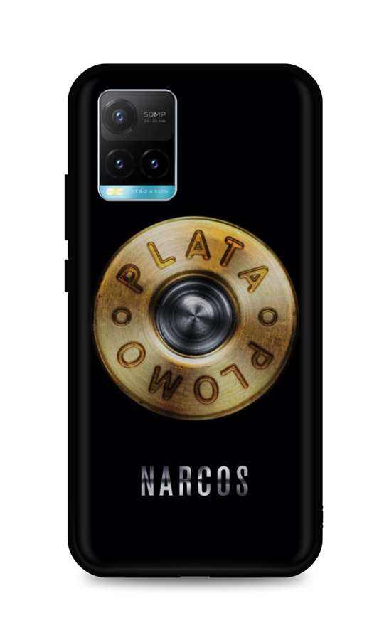 Zadní silikonový kryt DARK na Vivo Y33s Plata O Plomo