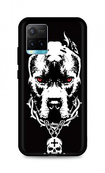 Zadní silikonový kryt DARK na Vivo Y33s Fighting Dog
