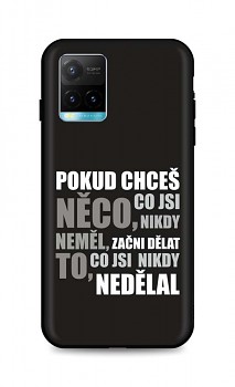 Zadní silikonový kryt DARK na Vivo Y33s Moto