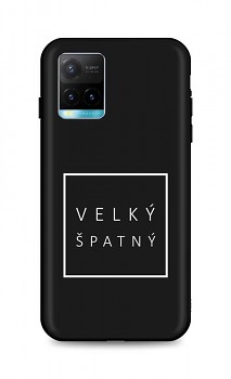 Zadní silikonový kryt DARK na Vivo Y21s Velký špatný