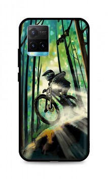Zadní silikonový kryt DARK na Vivo Y21s Mountain Bike