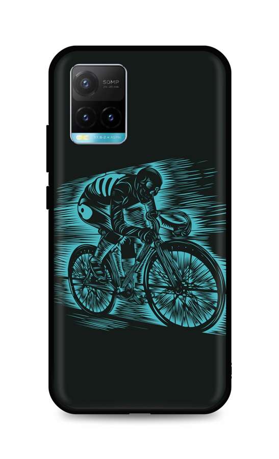 Kryt TopQ Vivo Y21s silikon Speeding 68351 (pouzdro neboli obal na mobil Vivo Y21s)