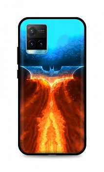 Zadní silikonový kryt DARK na Vivo Y21s Fiery Batman