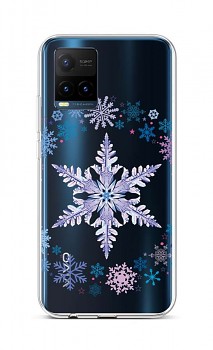 Zadní silikonový kryt na Vivo Y21s Snowflake