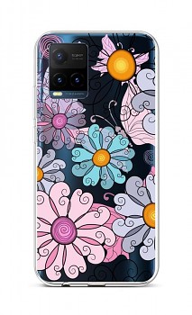 Zadní silikonový kryt na Vivo Y21s Colorful Daisy