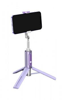 Bluetooth tripod selfie tyč Baseus Oth-AB202 fialová