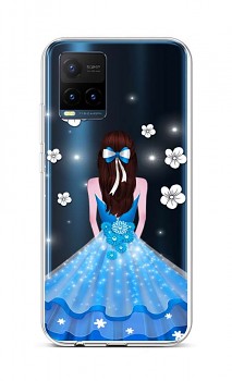 Zadní silikonový kryt na Vivo Y21s Blue Princess