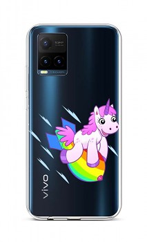 Zadní silikonový kryt na Vivo Y21s Flying Unicorn