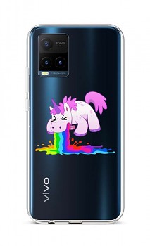 Zadní silikonový kryt na Vivo Y21s Rainbow Splash