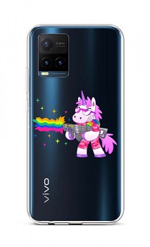 Zadní silikonový kryt na Vivo Y21s Rainbow Gun