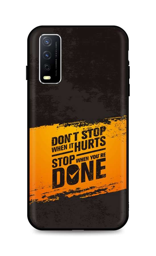Levně Kryt TopQ Vivo Y11s silikon Don´t Stop 68503 (pouzdro neboli obal na mobil Vivo Y11s)