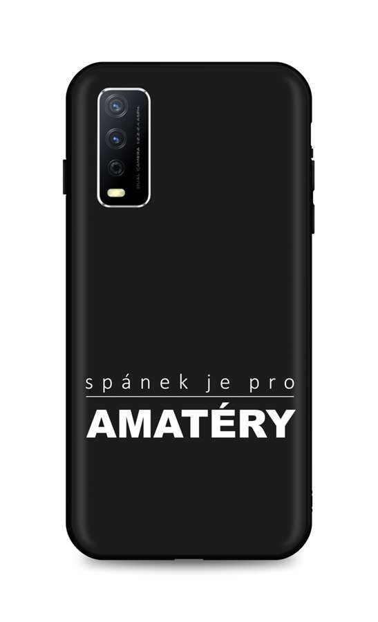 Levně Kryt TopQ Vivo Y20s silikon Bez spánku 68519 (pouzdro neboli obal na mobil Vivo Y20s)