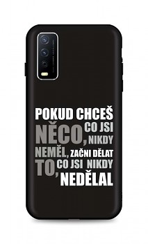 Zadní silikonový kryt DARK na Vivo Y20s Moto