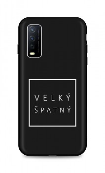 Zadní silikonový kryt DARK na Vivo Y20s Velký špatný