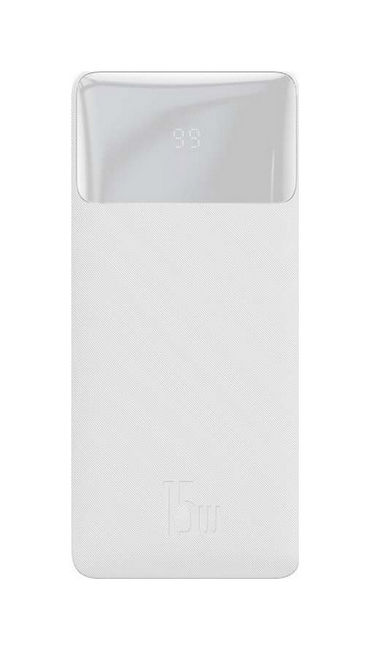 Powerbank Baseus Bipow 30000mAh 15W bílá