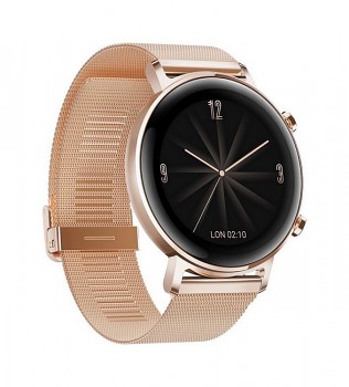 Chytré hodinky Huawei Watch GT 2 42 mm rose gold