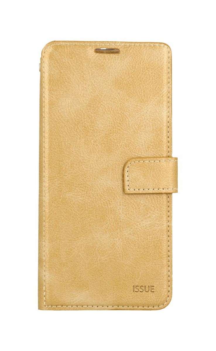Knížkové pouzdro Molan Cano Issue Diary na Xiaomi Redmi Note 10S zlaté
