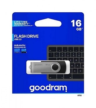 Flash disk GOODRAM UTS2 16GB černo-stříbrný