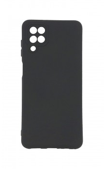 Zadní silikonový kryt Basic na Samsung A12 černý