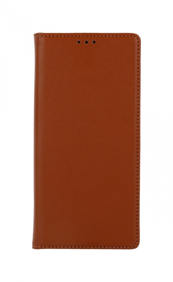 Pouzdro Forcell Leather SMART PRO Samsung S22 Ultra knížkové hnědé 68854 (kryt neboli obal na Samsun