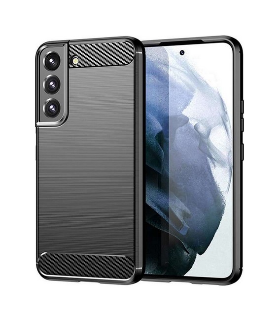 Levně Kryt TopQ Samsung S22 Plus silikon černý 68897 (pouzdro neboli obal na mobil Samsung S22 Plus)