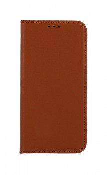 Knížkové pouzdro Forcell Leather SMART PRO na Samsung S22 Plus hnědé