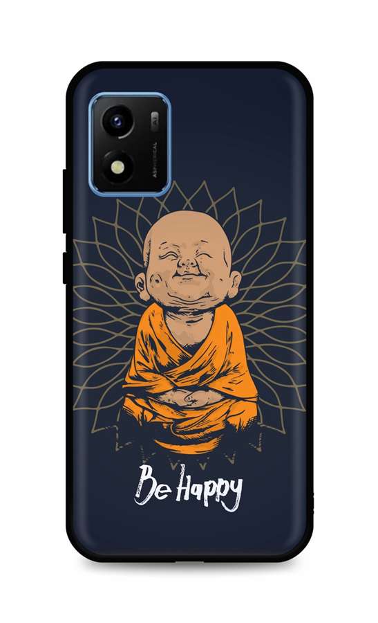 Levně Kryt TopQ Vivo Y01 silikon Be Happy 68968 (pouzdro neboli obal na mobil Vivo Y01)