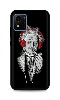 Zadní silikonový kryt DARK na Vivo Y01 Albert Einstein