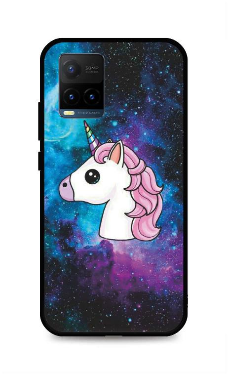 Zadní pevný kryt LUXURY na Vivo Y21s Space Unicorn