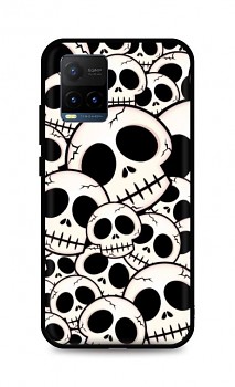 Zadní pevný kryt LUXURY na Vivo Y21s Skulls